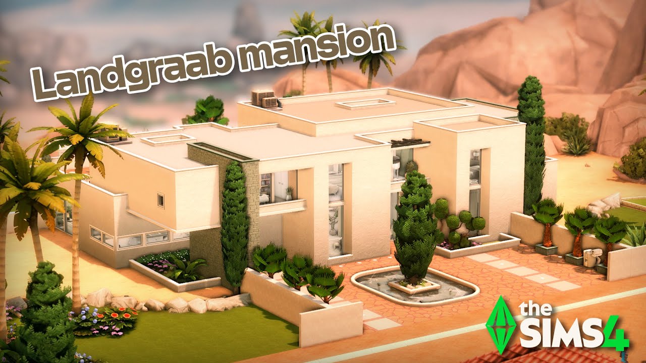 Landgraab Mansion 💰 (Base Game) || The Sims 4 Speed Build