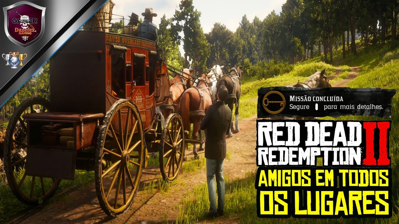 Red Dead Redemption 2 | Amigos Em Todos Os Lugares - Ouro.
