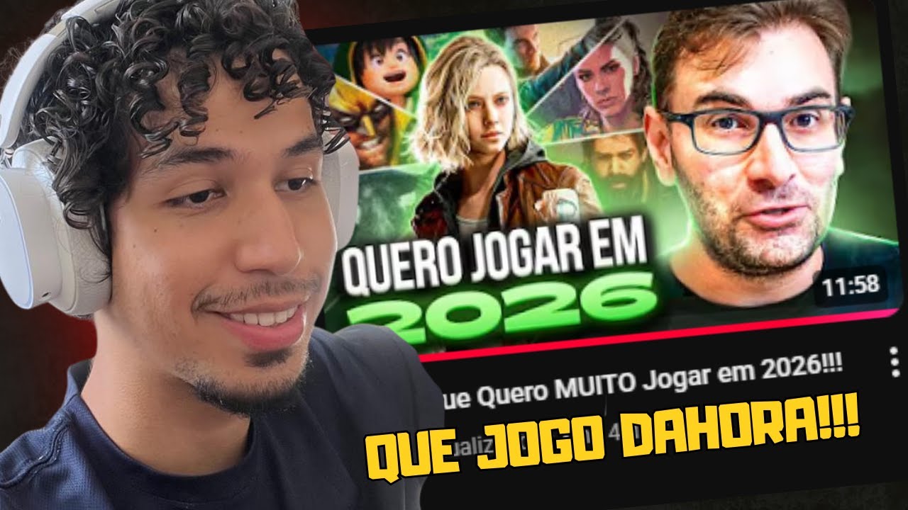 JOGOS QUE EU QUERO MUITO JOGAR EM 2026 - BRKsEDU - JottaD REACT