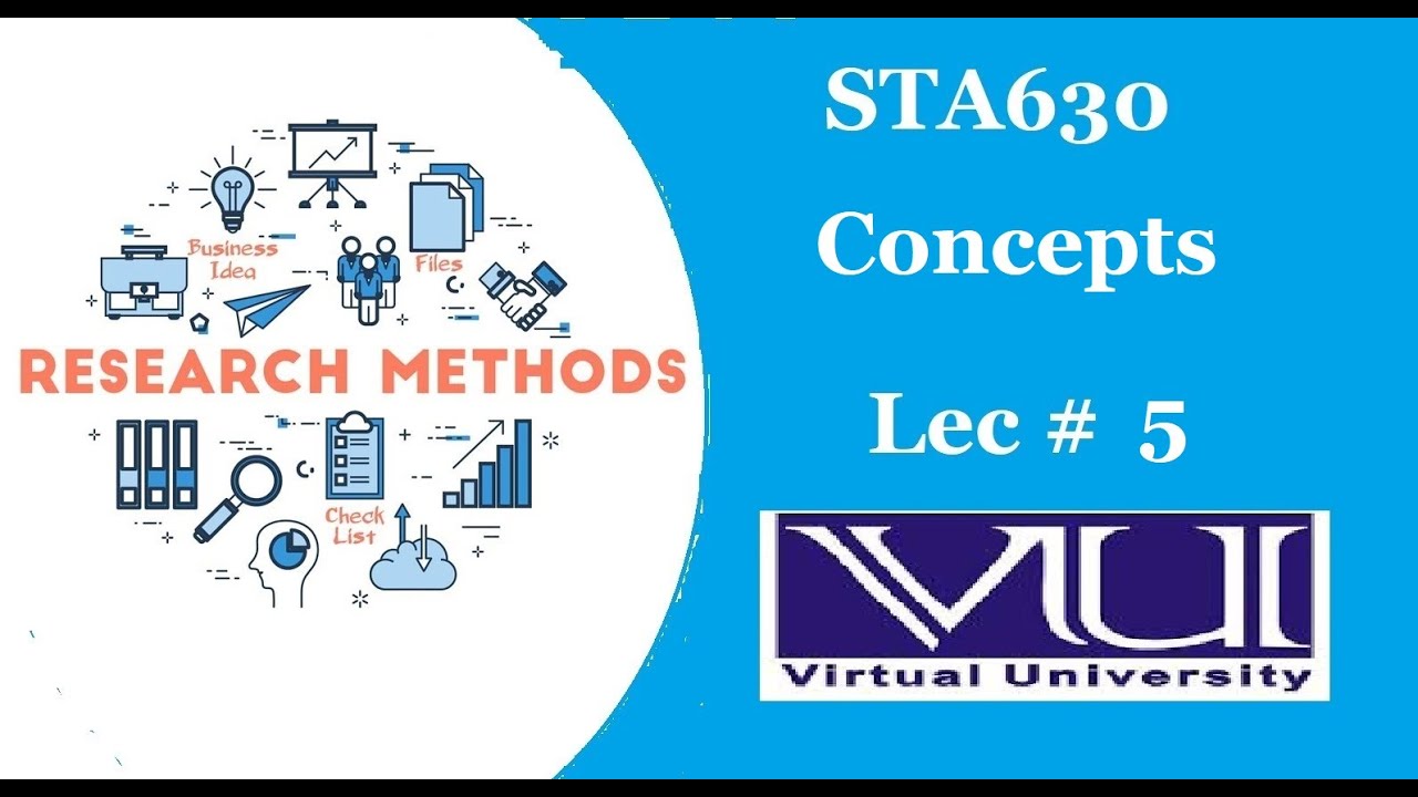 Research Method(STA630| lec# 5 || (URDU) || with easy steps