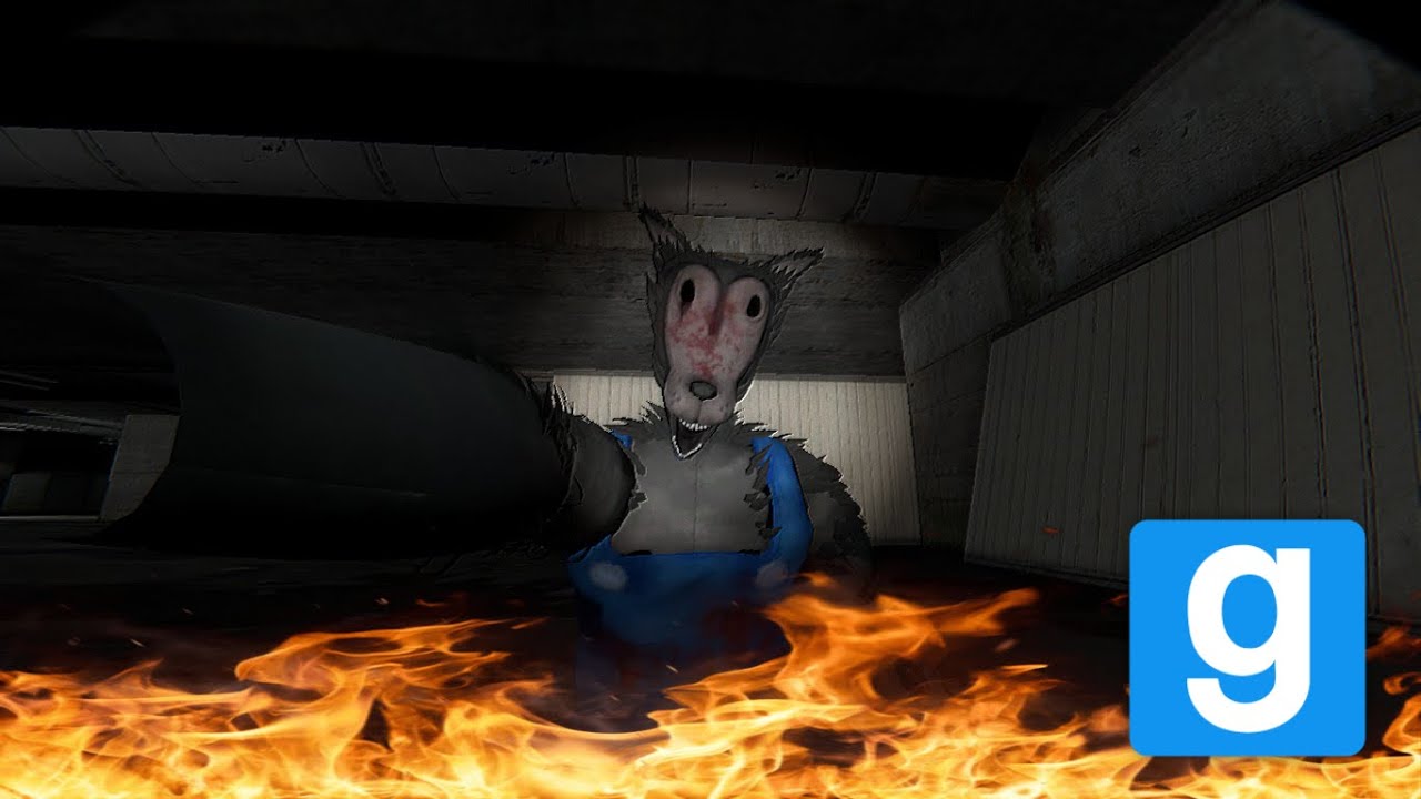 O LOBO MAL APARECEU! (hide and seek gmod)