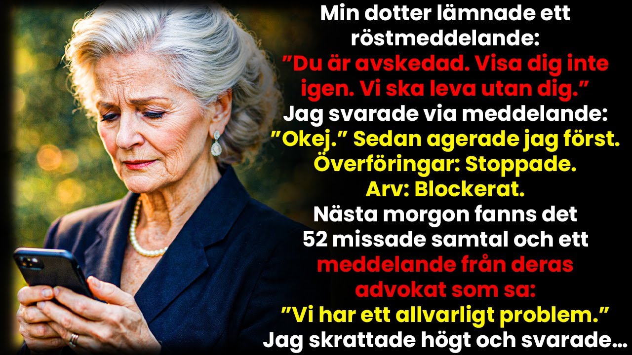 ”Kom inte tillbaka”, skrev min dotter – på morgonen, sen 52 missade samtal