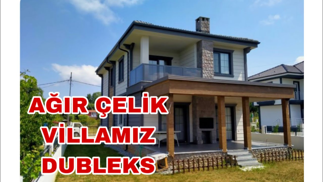 Ağır Çelik Konstrüksiyon Villamız Dubleks