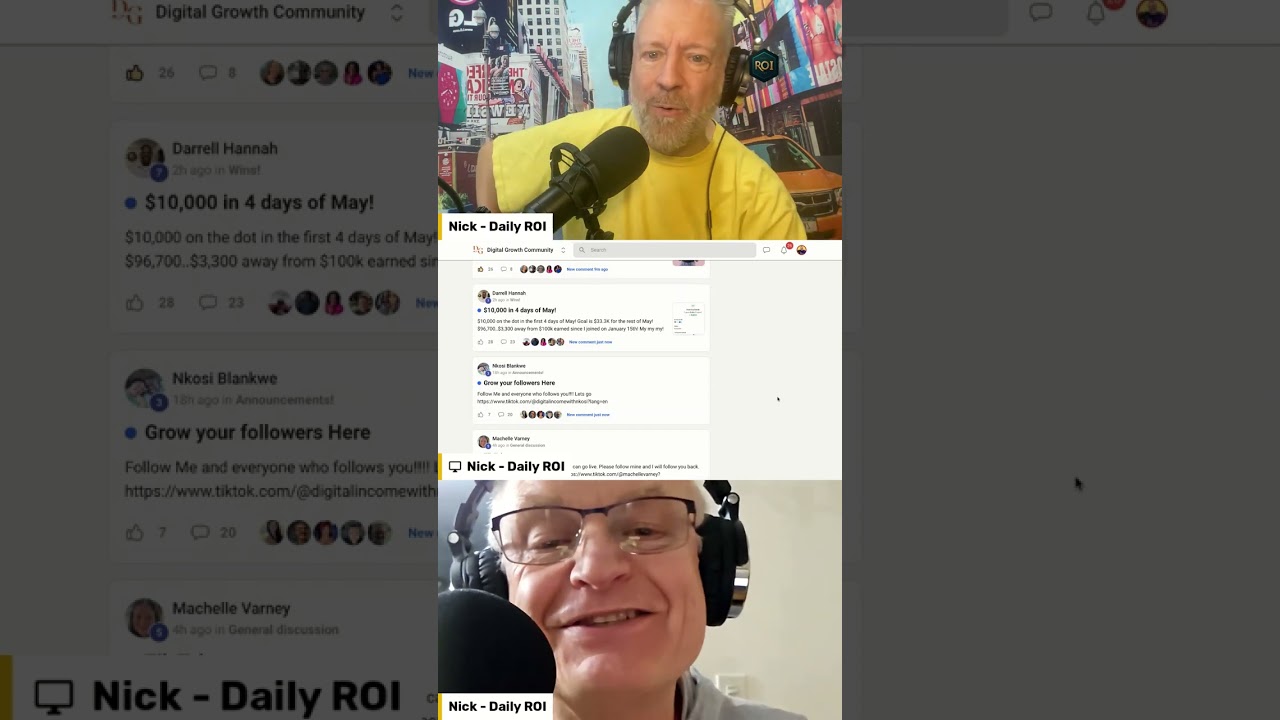 Daily Roi podcast about Legacy Builder success.