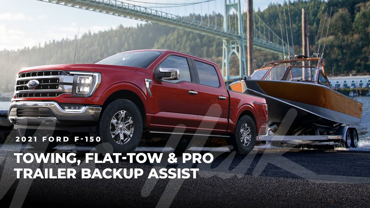 Towing, Flat-Tow & Pro Trailer Backup Assist | 2021 Ford F-150 | Mac Haik How-Tos