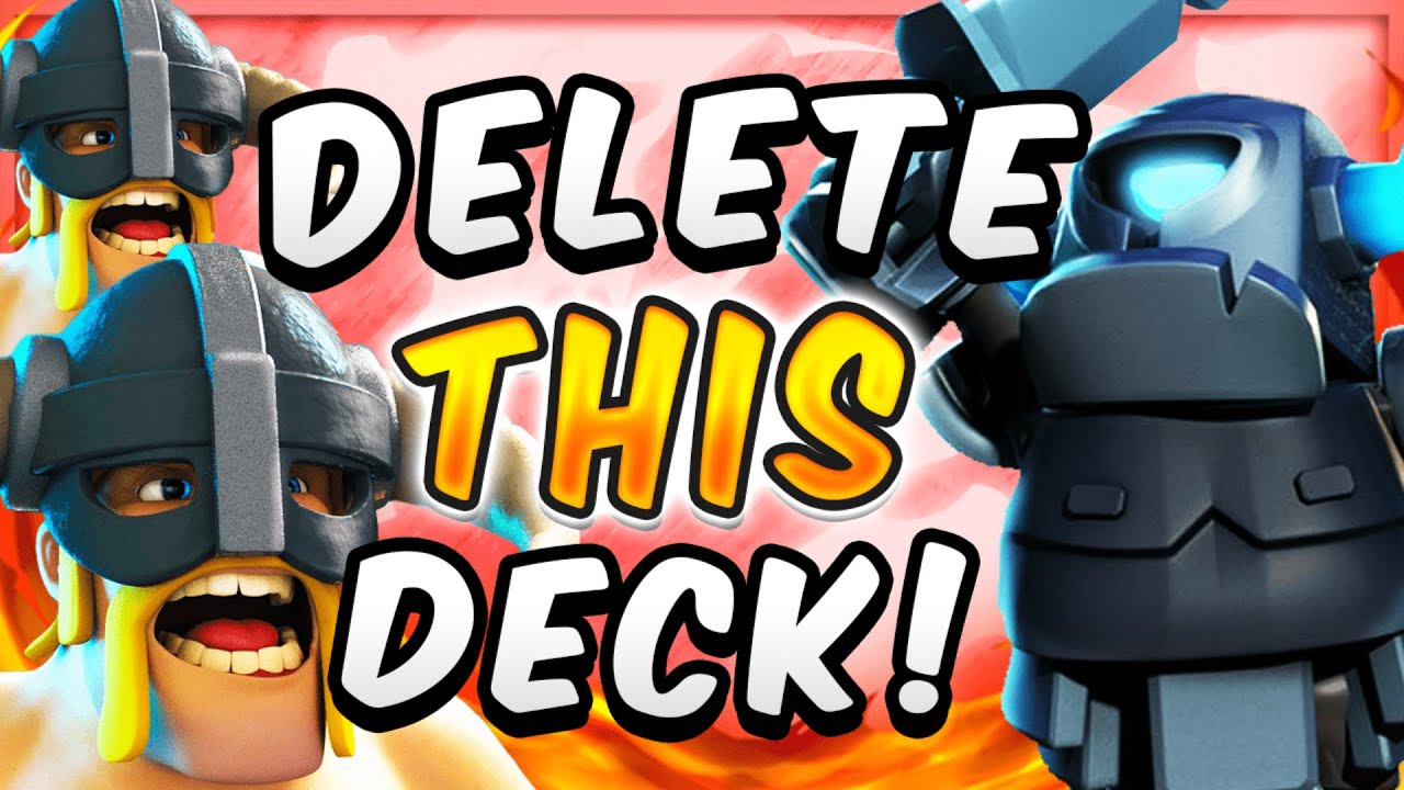 100% OFFENSE! NEW EBARBS DECK JUST DESTROYED CLASH ROYALE!