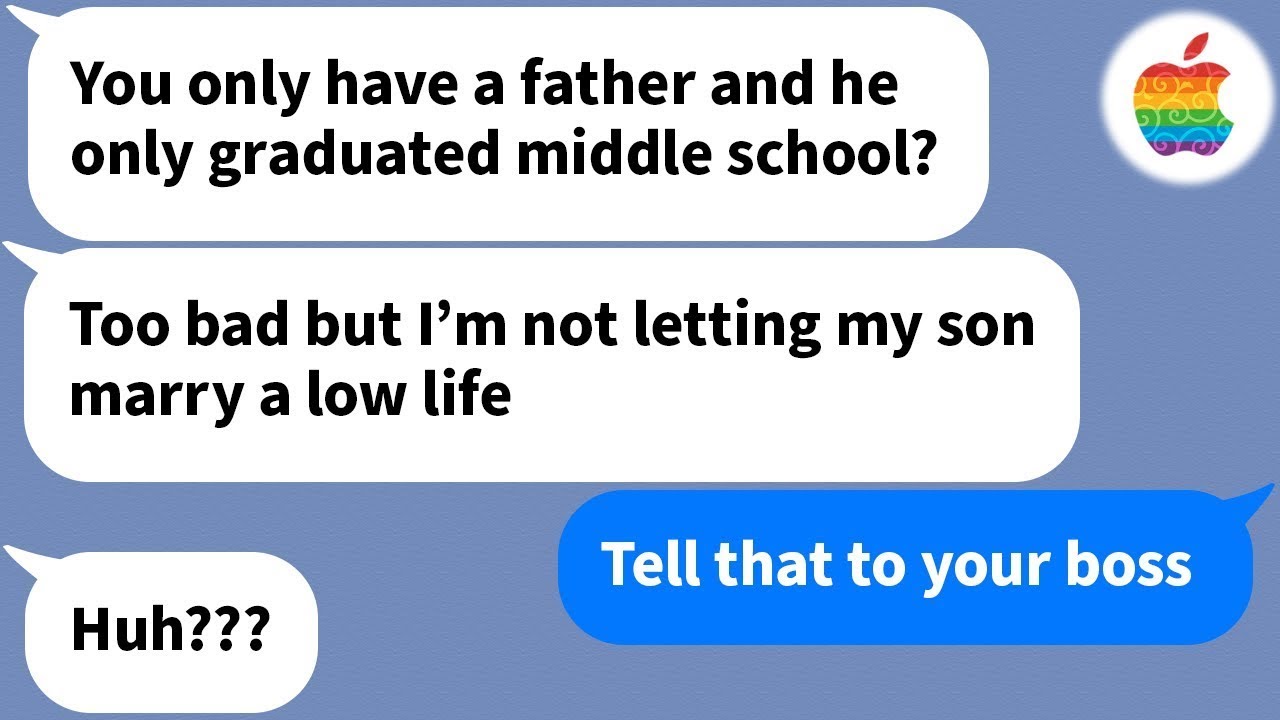 【Apple】 My fiancé's dad was looking down on me…