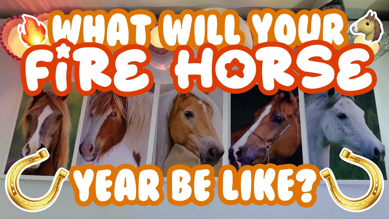 🔥What Will Your Year of the Fire Horse Be Like?🐴 (Pick-A-Horse Tarot Reading)