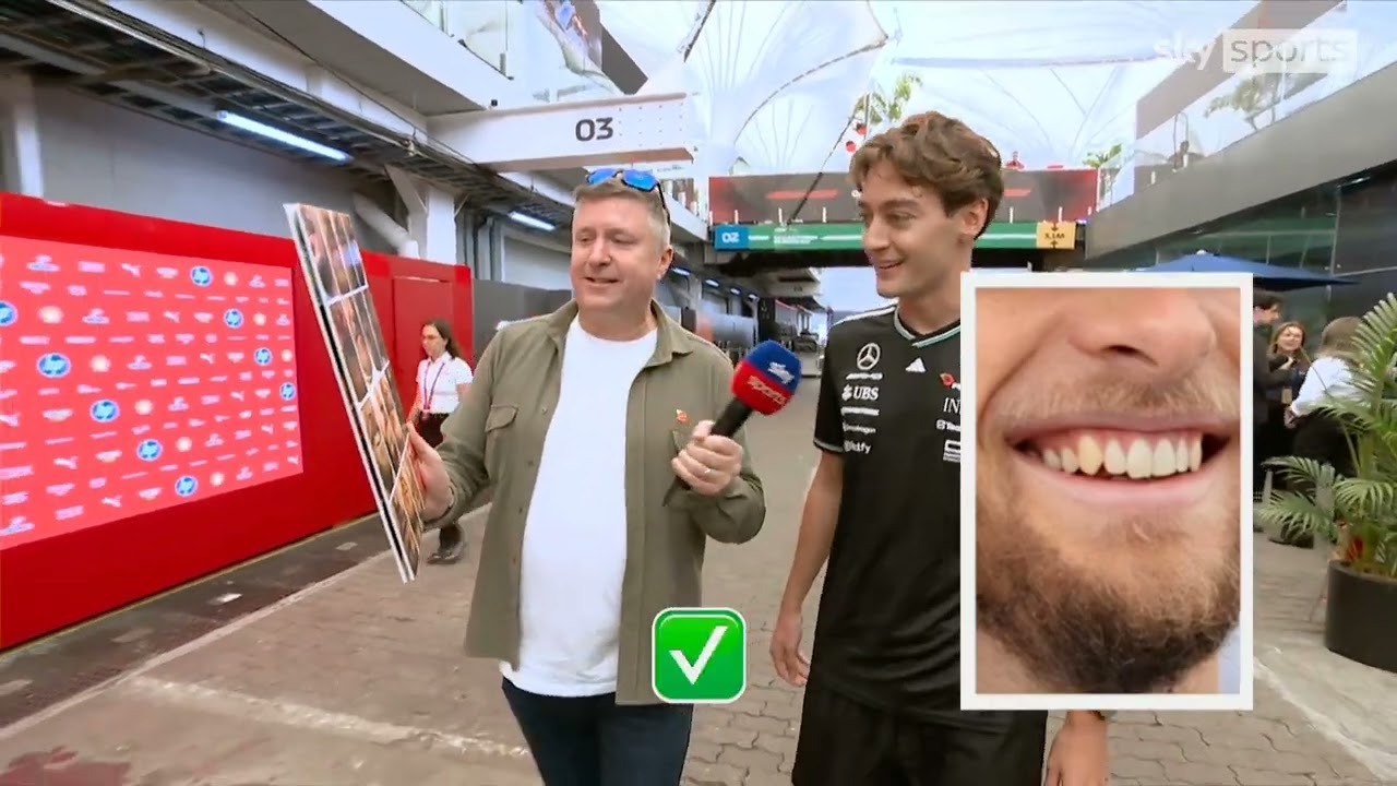 2025 Brazilian GP - Movember Mustaches
