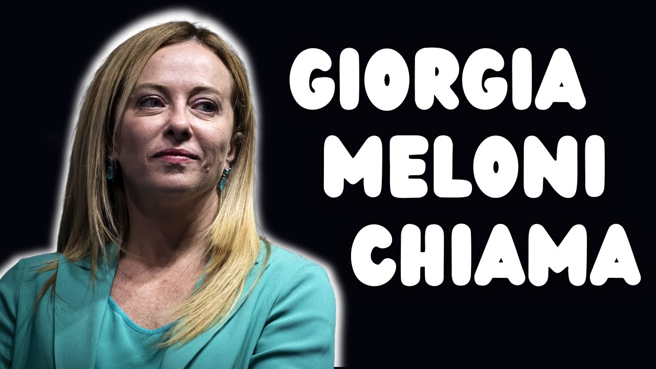 GIORGIA MELONI CHIAMA ... 📞
