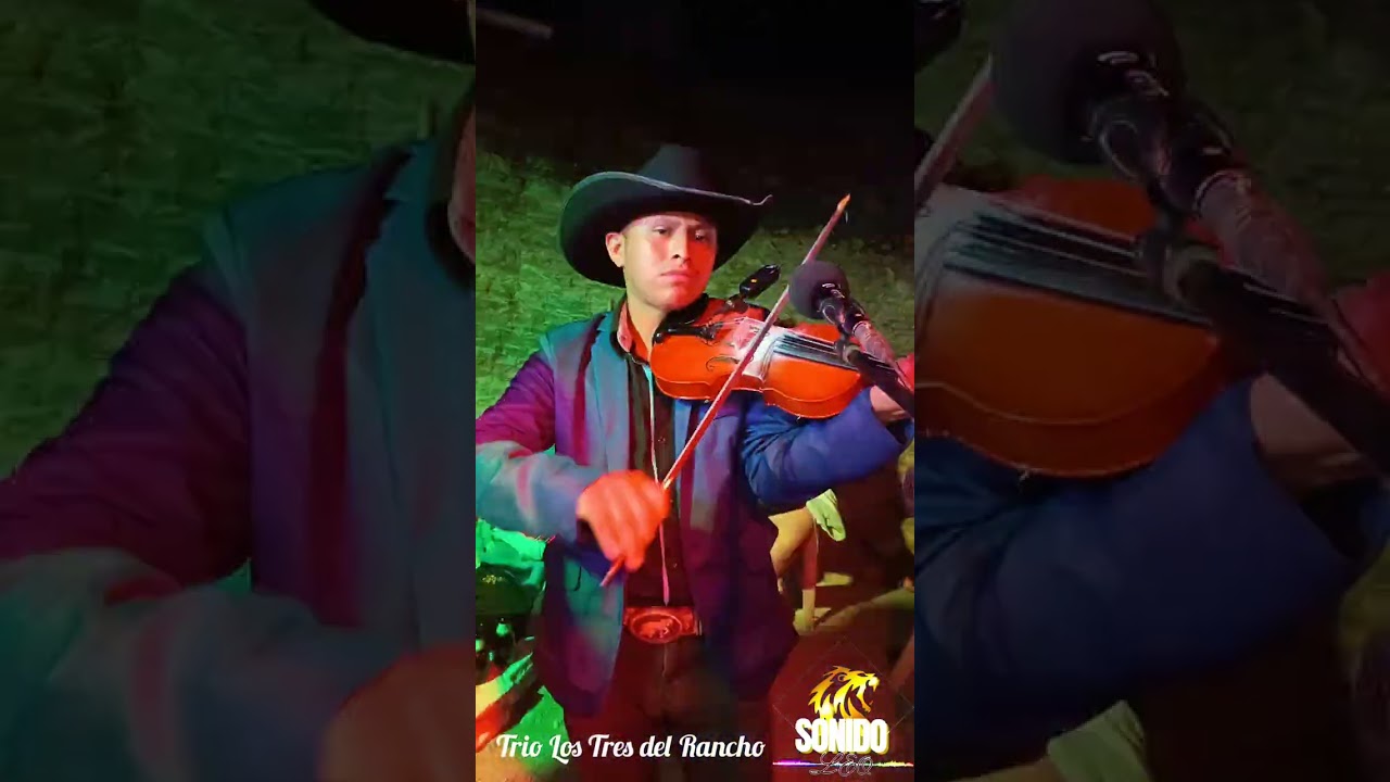 Trío Los Tres del Rancho en Cuixcuatitla Tamazunchale y Sonido LEO 
