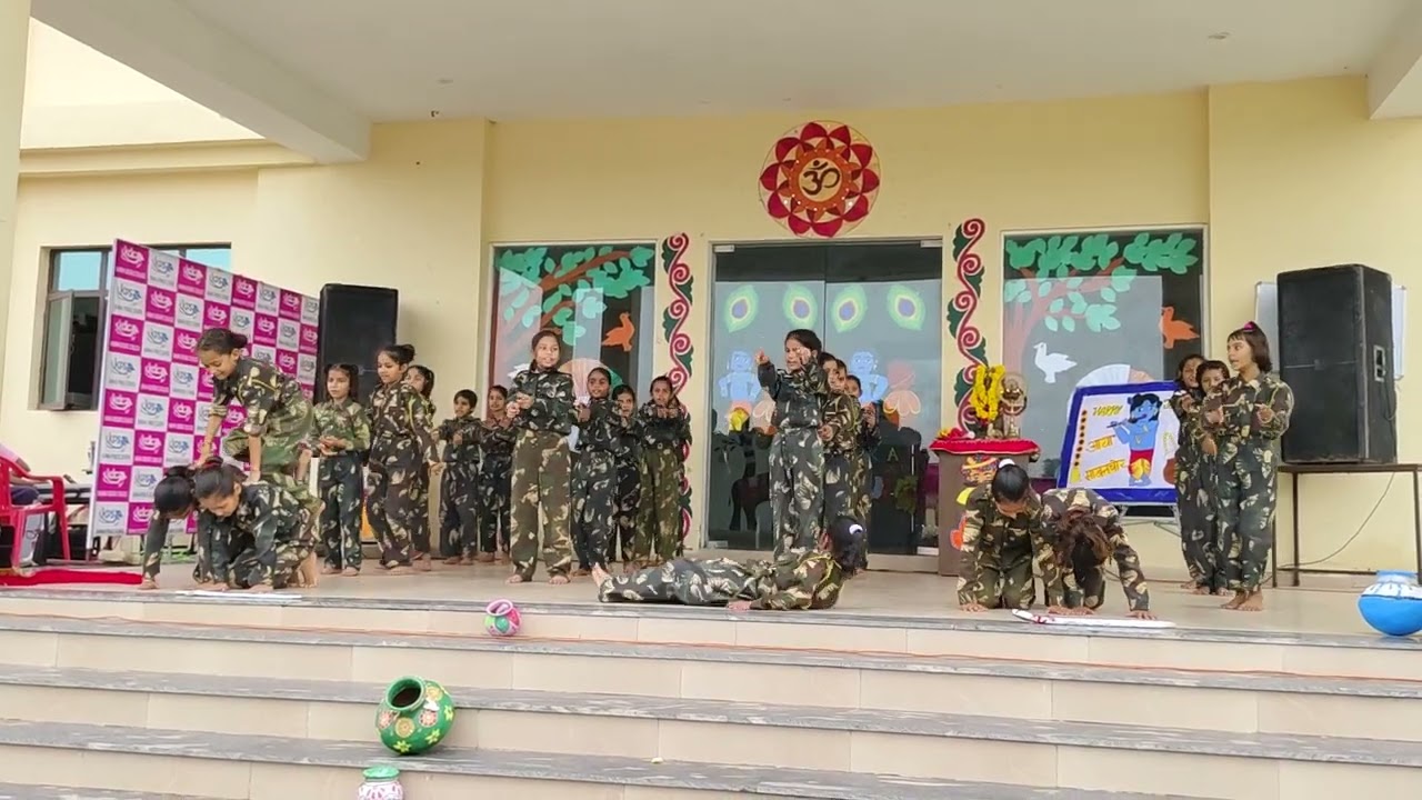 Inspiring Soldier Act by Little Students | Independence Day at Kanha Public School, Kotkasim
