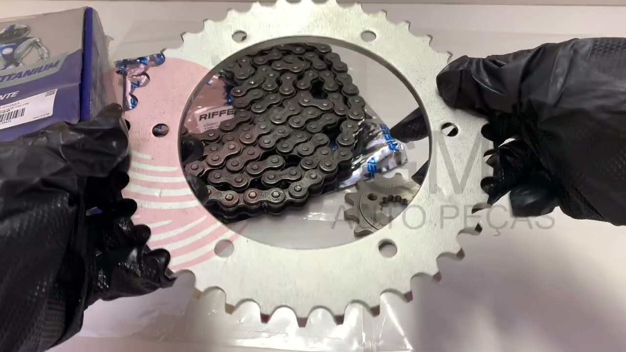 Kit Rela&ccedil;&atilde;o Titanium Riffel Para Honda Xr Tornado 250 00-08 71758