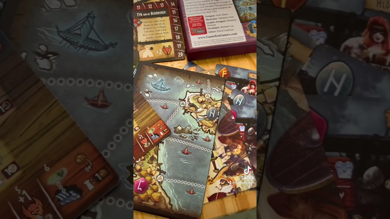 Tiny Epic Vikings Ragnarok Expansion — 