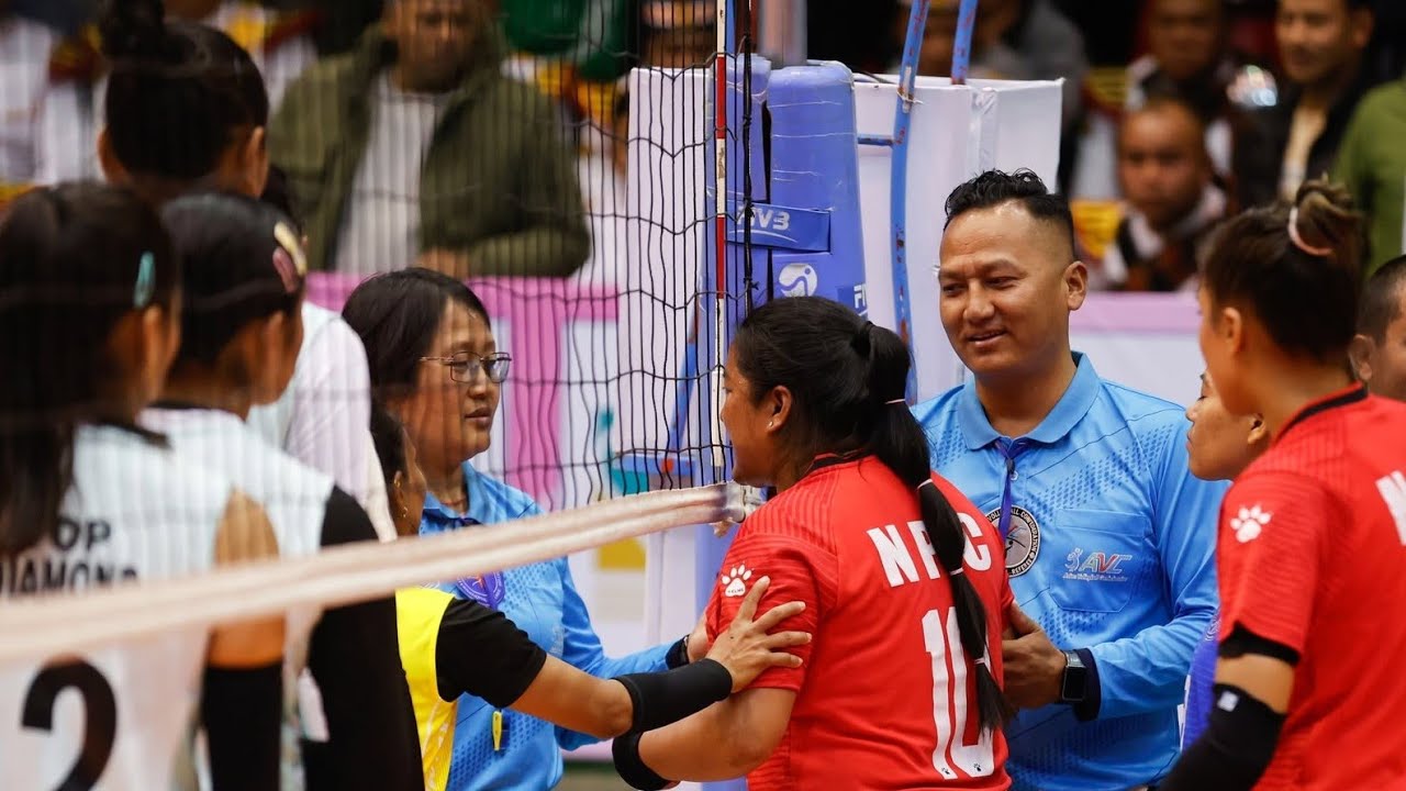 किन रिसाएक कमाला😡 Final खेलमा के करण विवाद भयाे?नवौं केएनपी नेरोलेक राष्ट्रिय महिला भलिबल 2082 #BBG🏐
