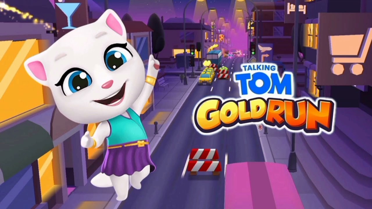 Talking Tom Gold Run Neon Theme (Extended)
