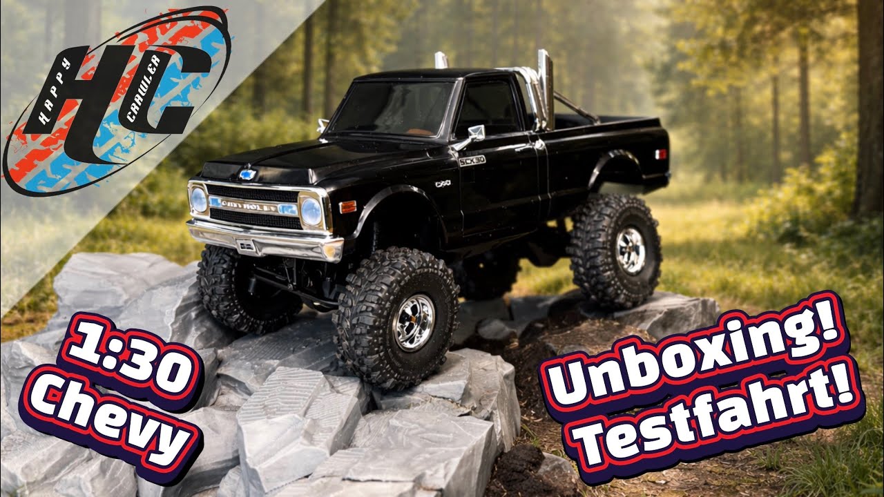 Unboxing Axial SCX30 K10, warum 1:30 Crawler so gefährlich sind 🫣
