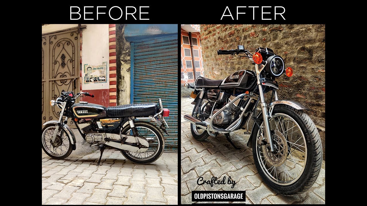 Yamaha RX 135 Restoration | Old Pistons Garage