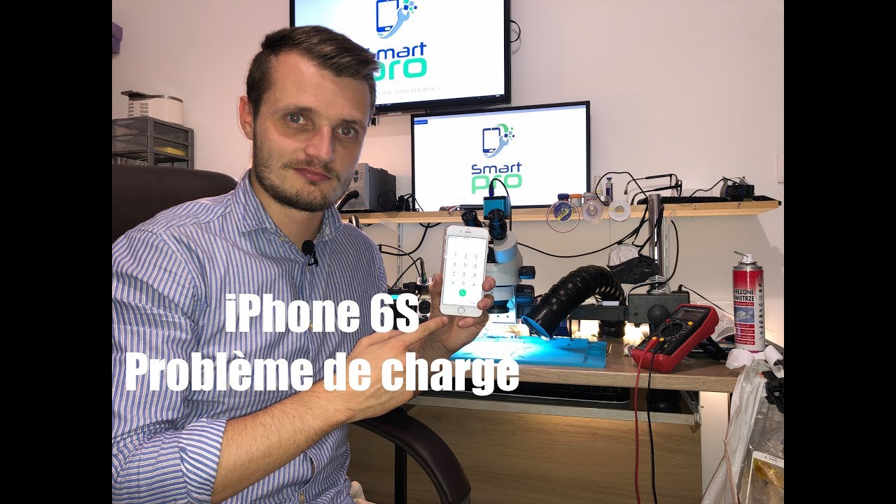 iPhone 6S qui ne charge plus / S'allume plus, Puce charge.