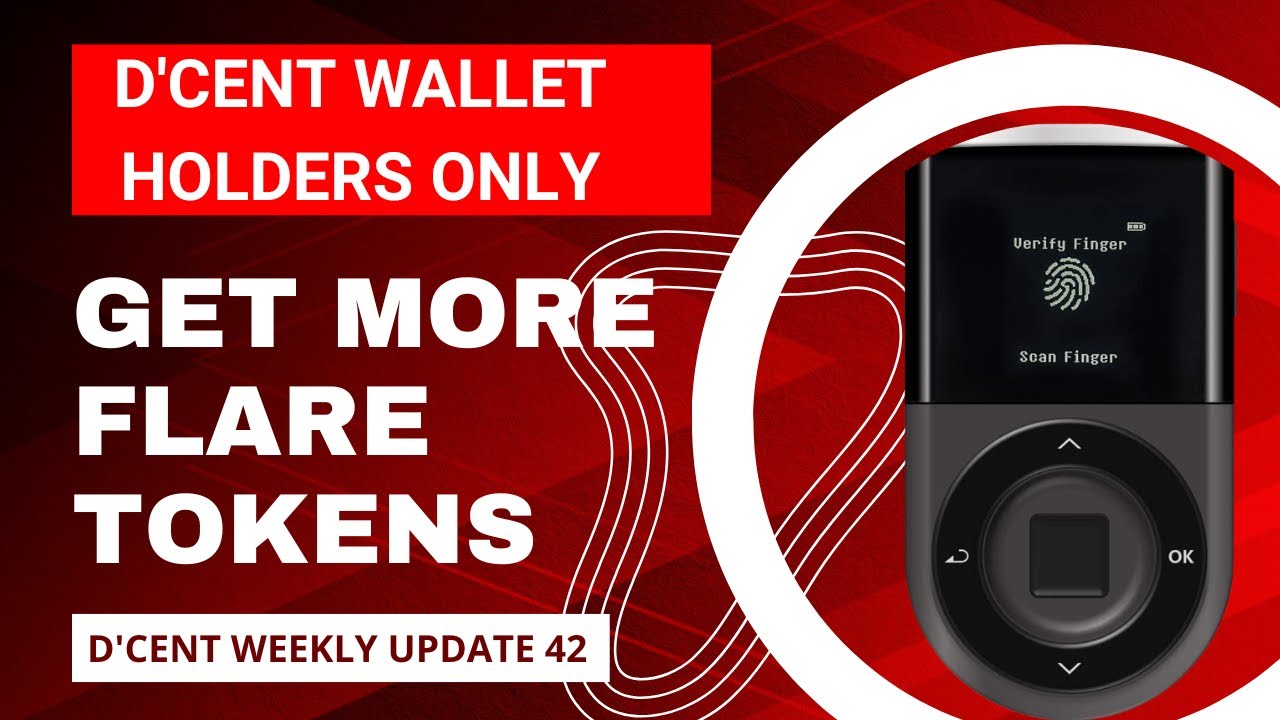 Free Flare tokens for D'CENT wallet holders #dcent #cryptowallets