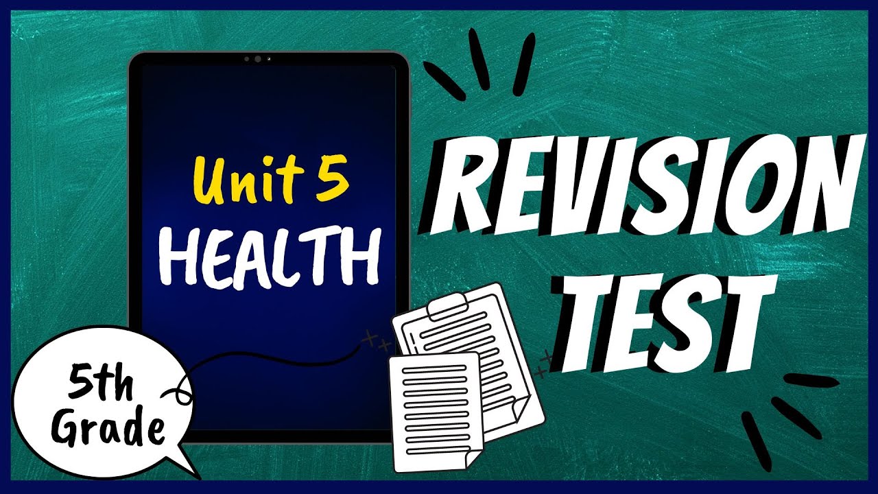 5. Sınıf Genel Tekrar Testleri - Unit 5 HEALTH