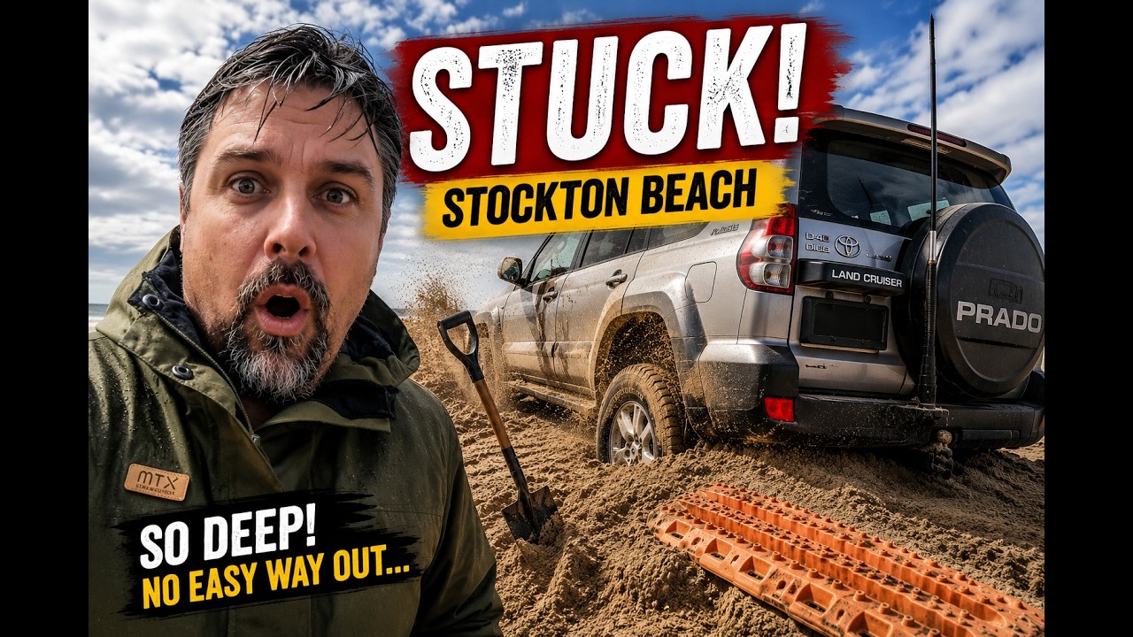 Bogged at Stockton Beach – No Music, Just Reality