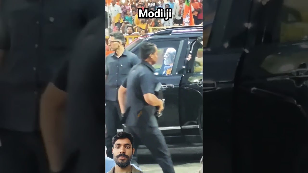 Great Entry PM Modi With SPG Commando On Alert Mode #spgcommando #nsgcommando