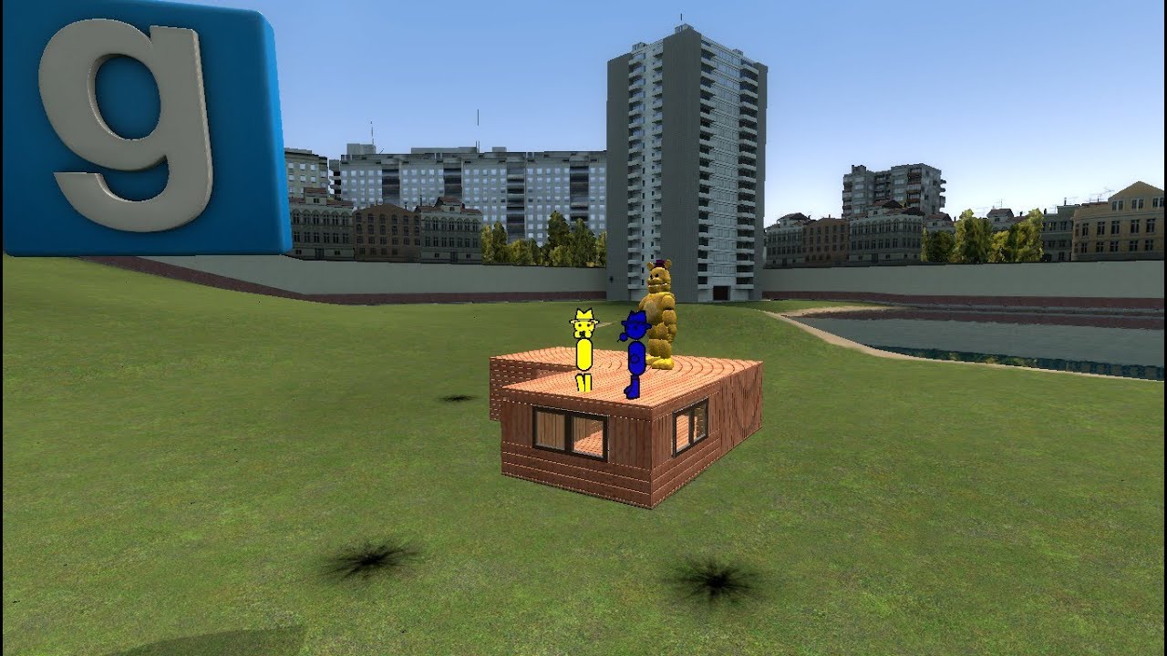 I hide in bases from fredbear fnaf [GMOD]