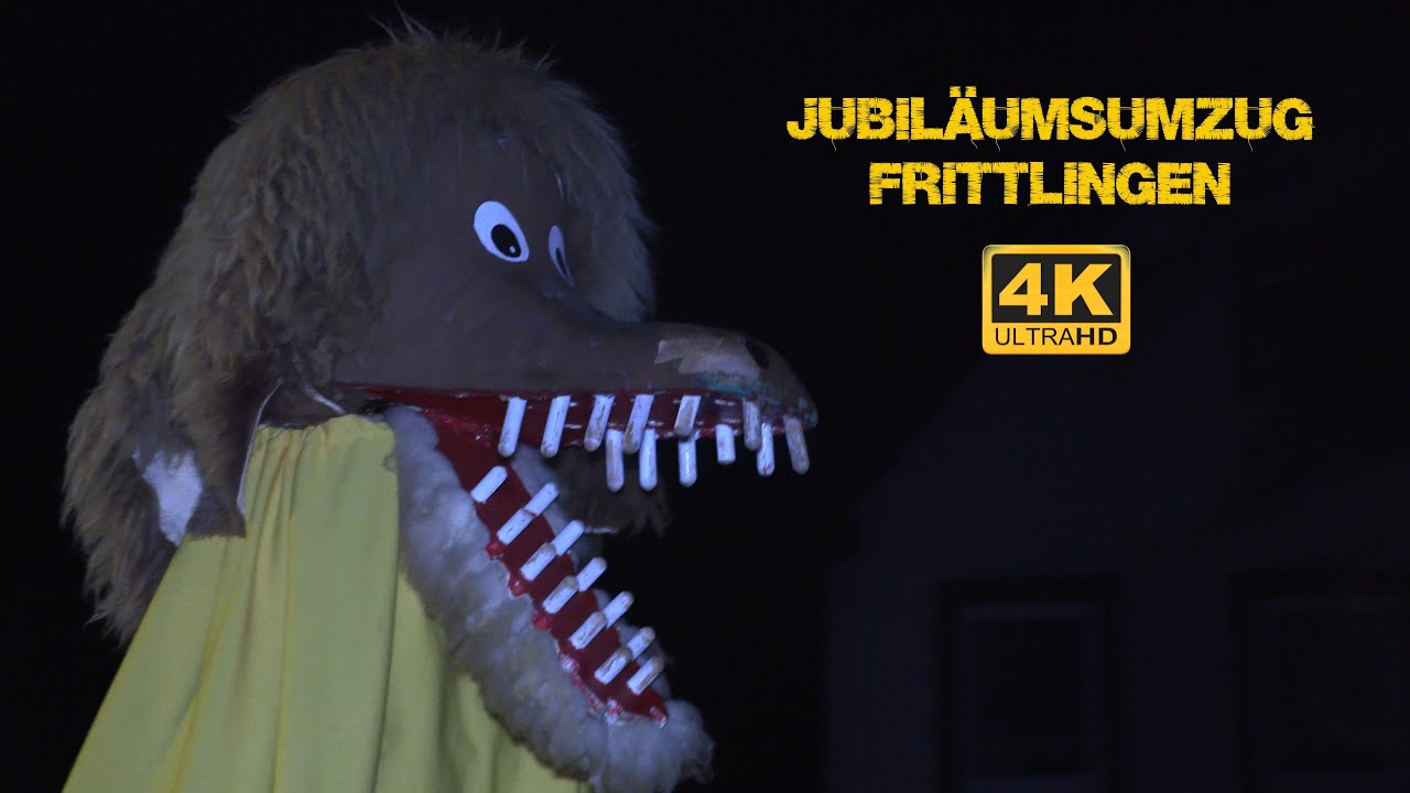 Fasnet Jubiläumsumzug in Frittlingen, Nachtumzug