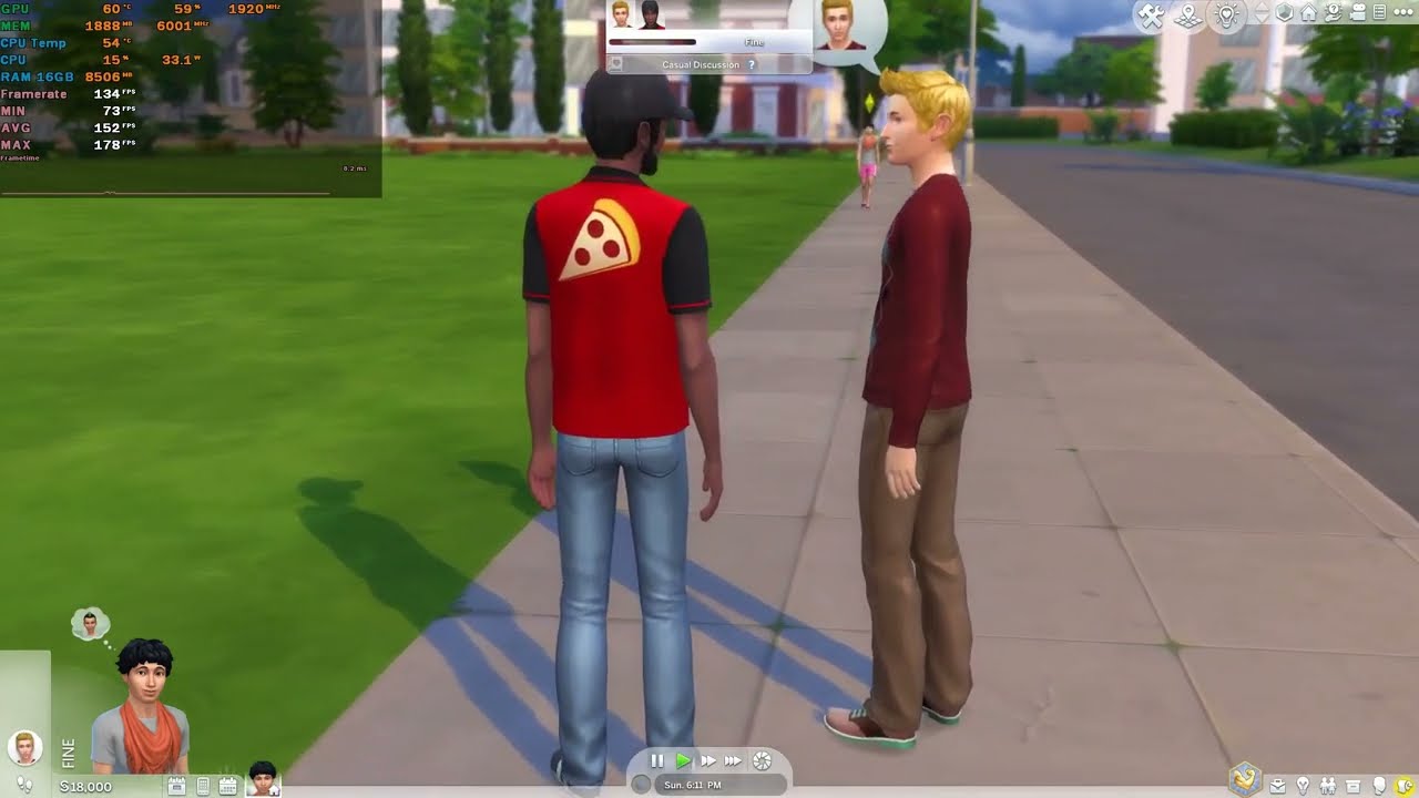 The Sims 4 GTX 1650 & i5 10400F Gaming Benchmark 1080p ULTRA Settings