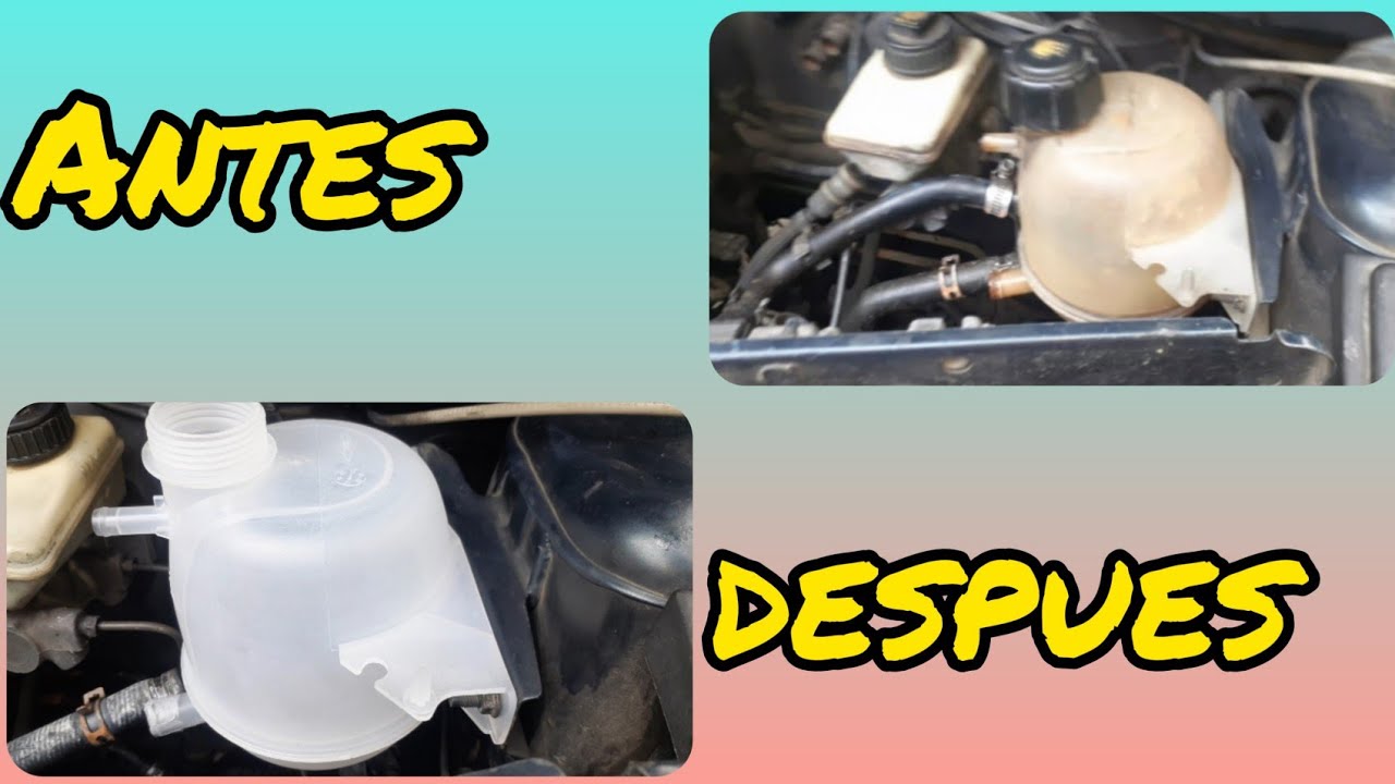 COMO CAMBIAR EL TANQUE O RESERVORIO DEL REFRIGERANTE DE UN RENAULT LOGAN.