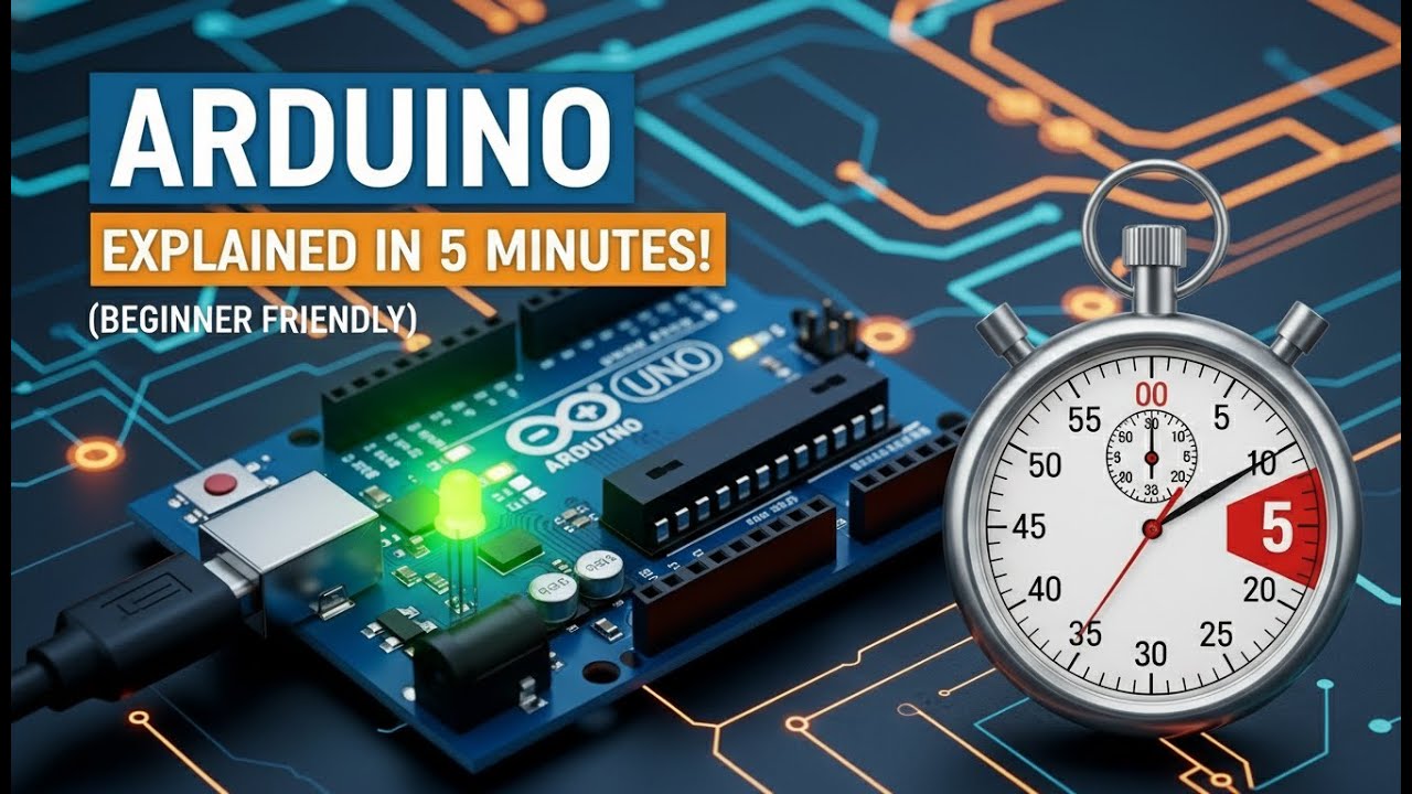 Arduino Explained in 5 Minutes (Beginner Friendly)