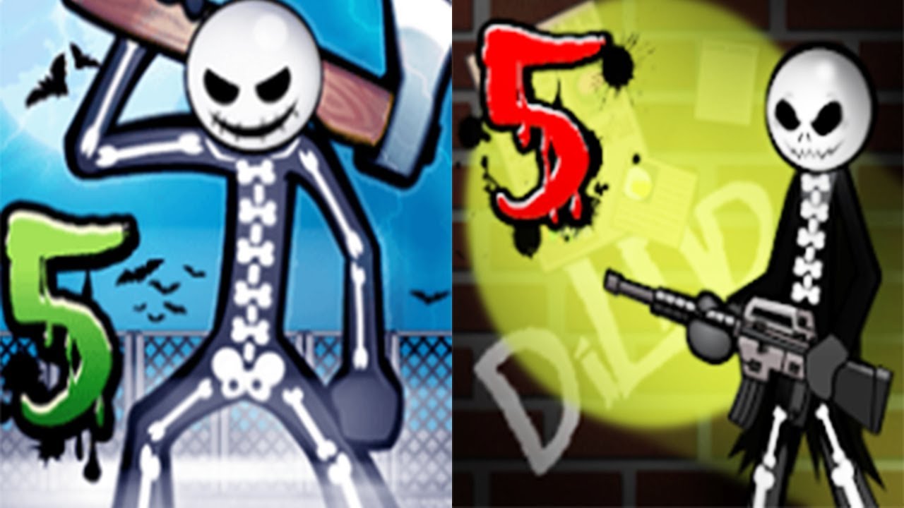 Anger Of Stick 5 Halloween Update Coming Soon - All Guns and All Characters Unlocked Gameplay