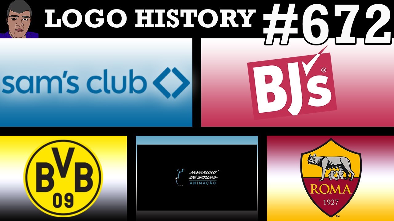 LOGO HISTORY #672 - Sam's Club, Borussia Dortmund, BJ's Wholesale Club & More...