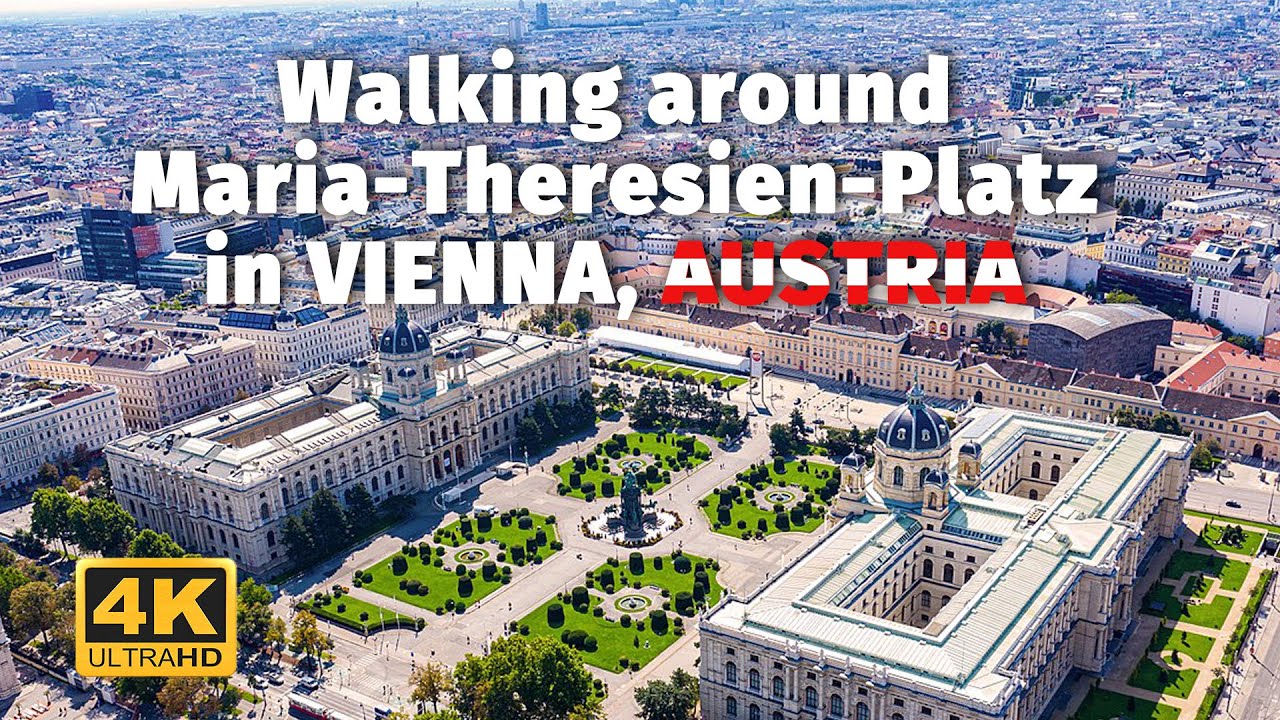 Walking around Maria-Theresien-Platz in VIENNA, AUSTRIA