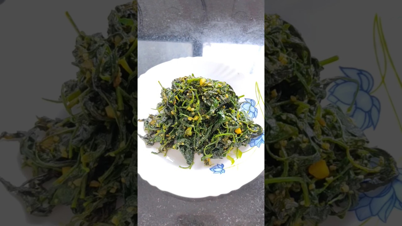 Healthy & Easy Bathua Sabji Recipe | Chenopodium Album Recipe | Chandan Batwa Sabji Recipe #bathua