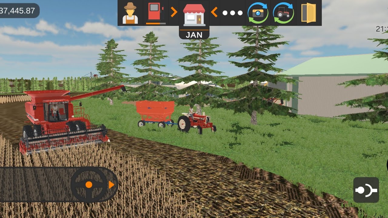 Starting bean harvest and finishing planting 