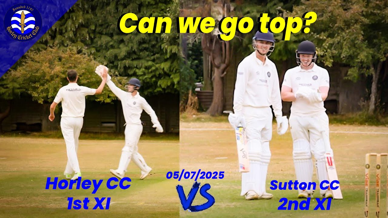 Half way point in the year! Remfry in the runs 😍 4K Surrey Championship Cricket Horley v Sutton 2s