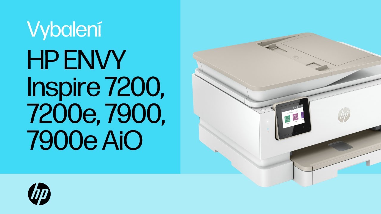 Rozbalen&iacute; a nastaven&iacute; HP ENVY Inspire 7200, 7200e, 7900, 7900e AiO | Tisk&aacute;rny HP | HP Support