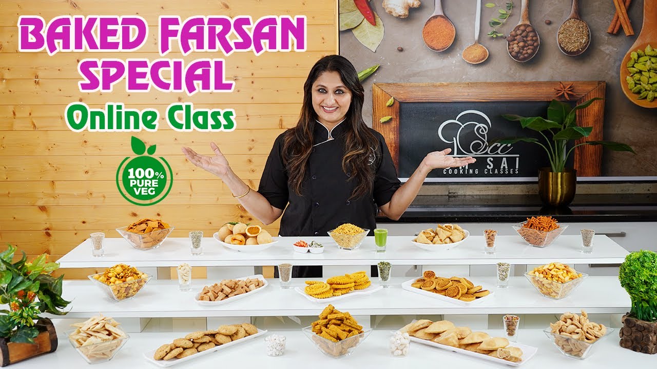 Baked Farsan Special Recipe Online Class☎️+91 8551 8551 04☎️+91 8551 8551 07 By Om Sai Cooking Class