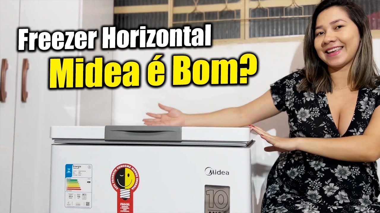 Comprei o Freezer horizontal da Midea 145L. Freezer da marca Midea é bom mesmo? Vale a pena comprar?