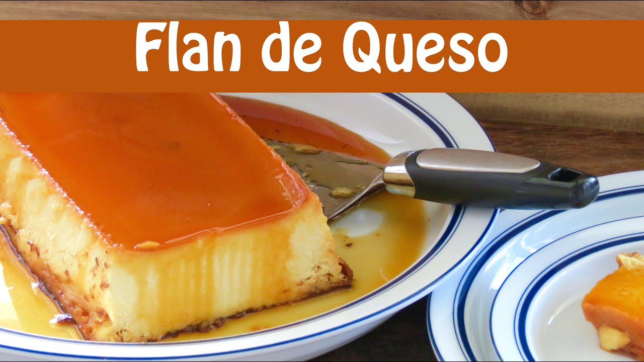 Flan de Queso -- The Frugal Chef
