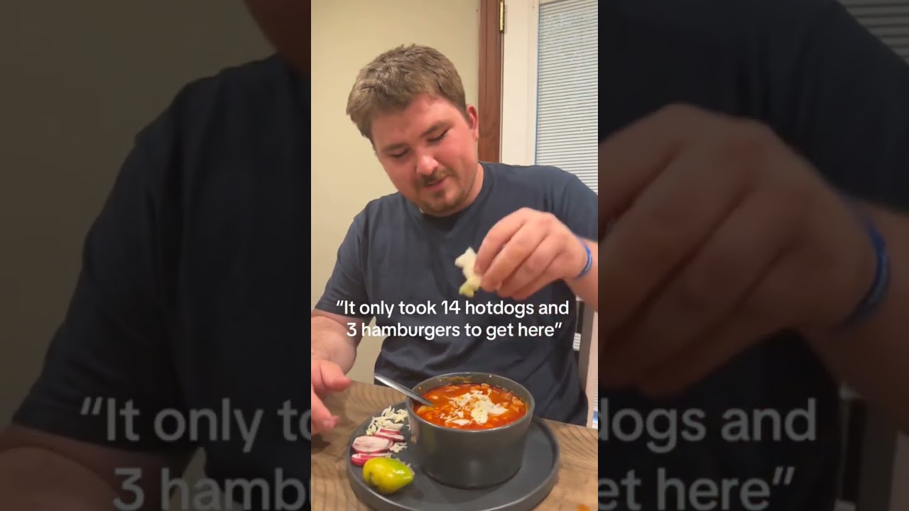 POV: your white husband is finally getting his pozole 