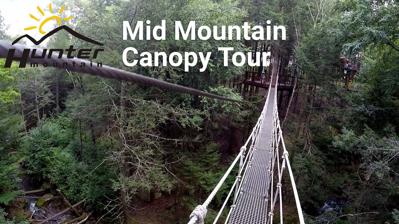 Zipline New York - Mid Mountain Canopy Tour - Hunter Mountain