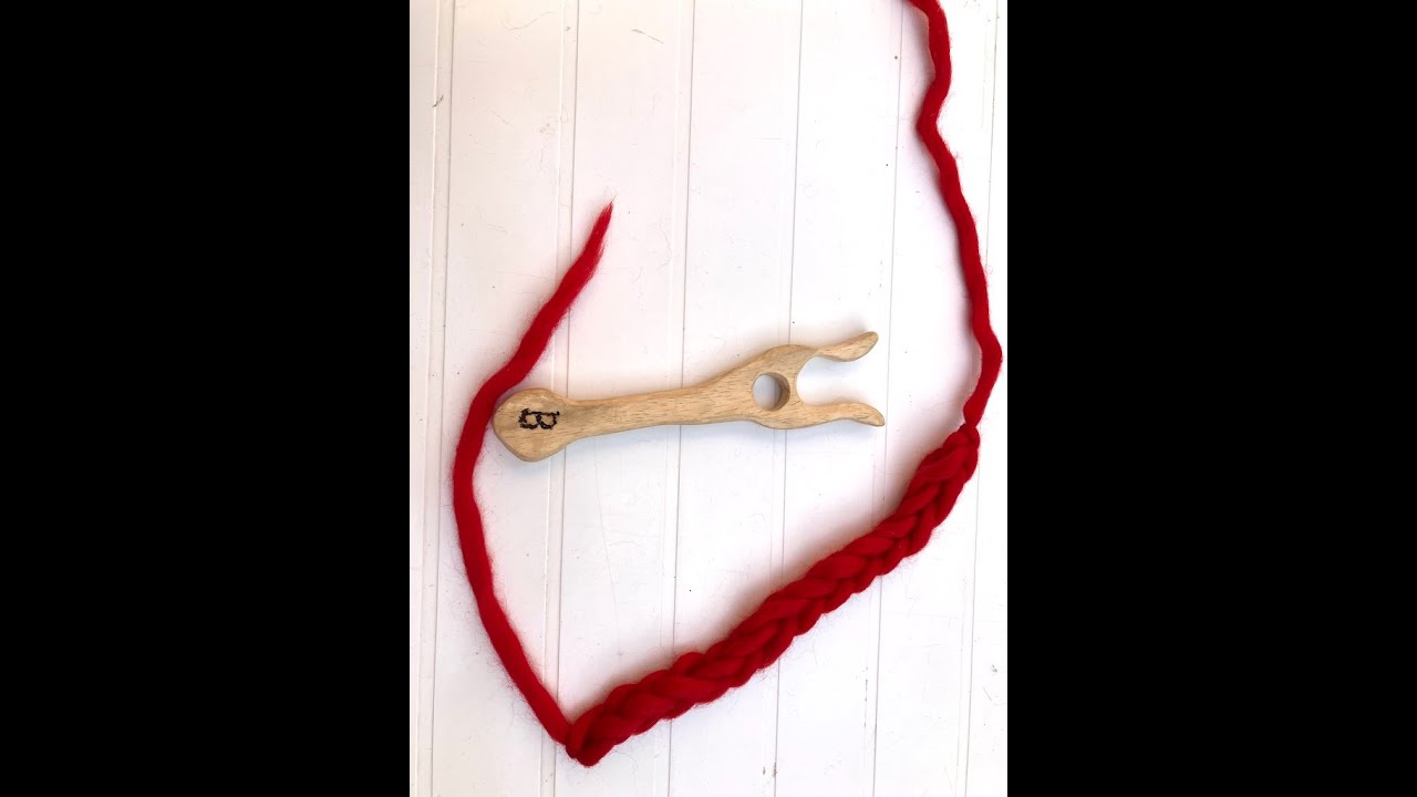 Tejer con lucet paso a paso