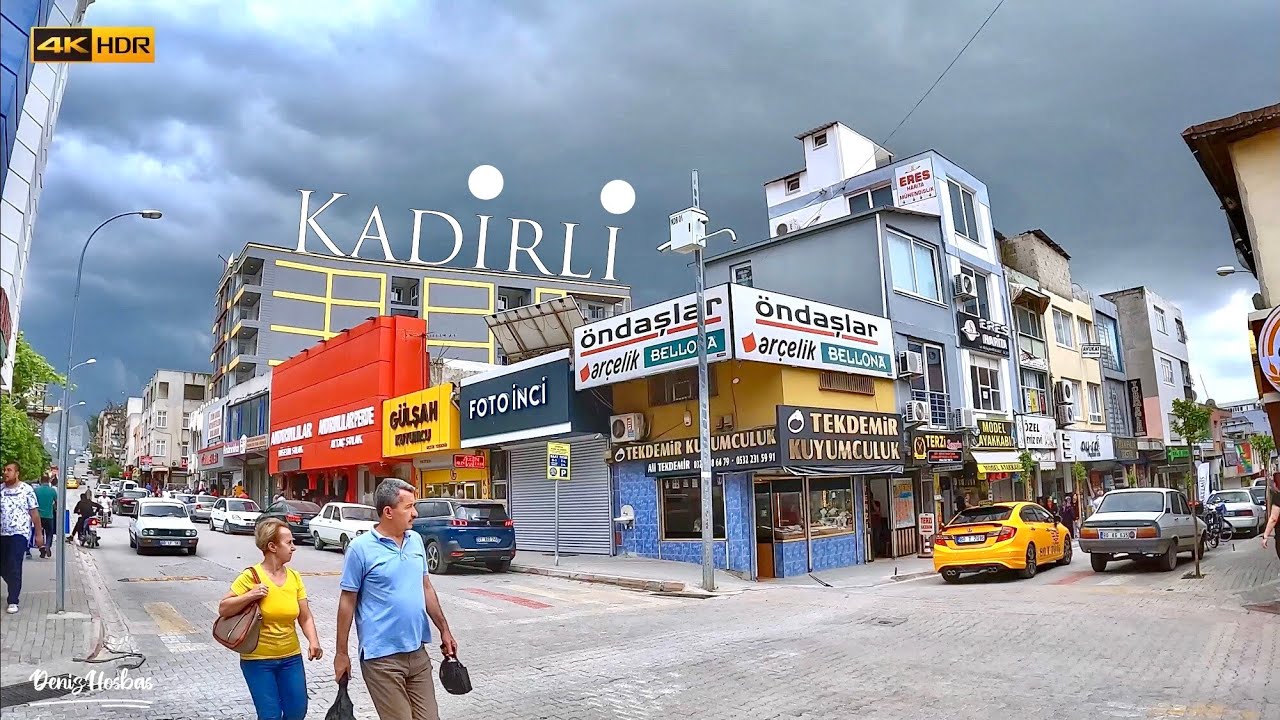 Kadirli Tanıtım. Çarşı Sokak Gezisi