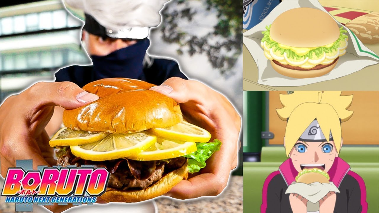 Super SOUR Burger Boruto | Cooking with Kakashi