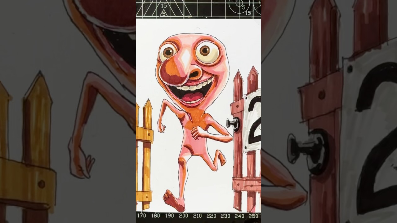 Pendrawing stickman speed LIBUR TELAH TIBA 