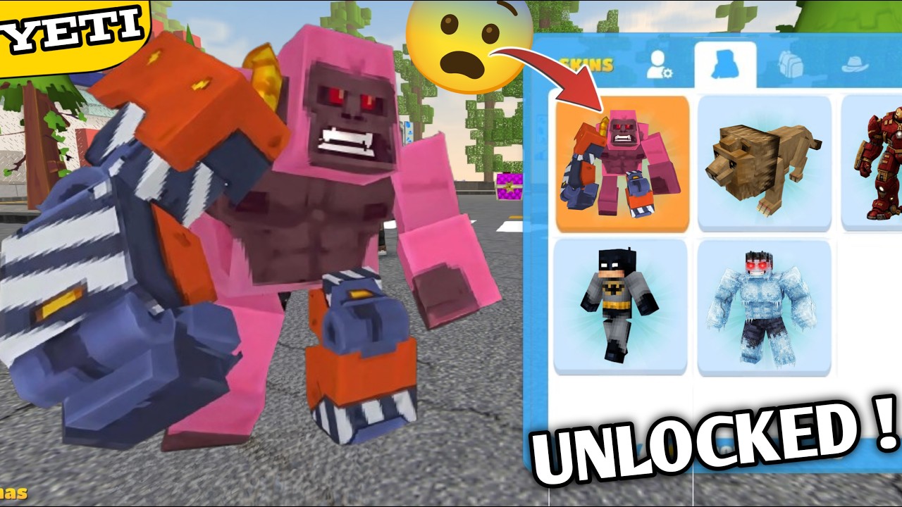 Unlock Pink Yeti New Skins New Mods School Party Craft 
