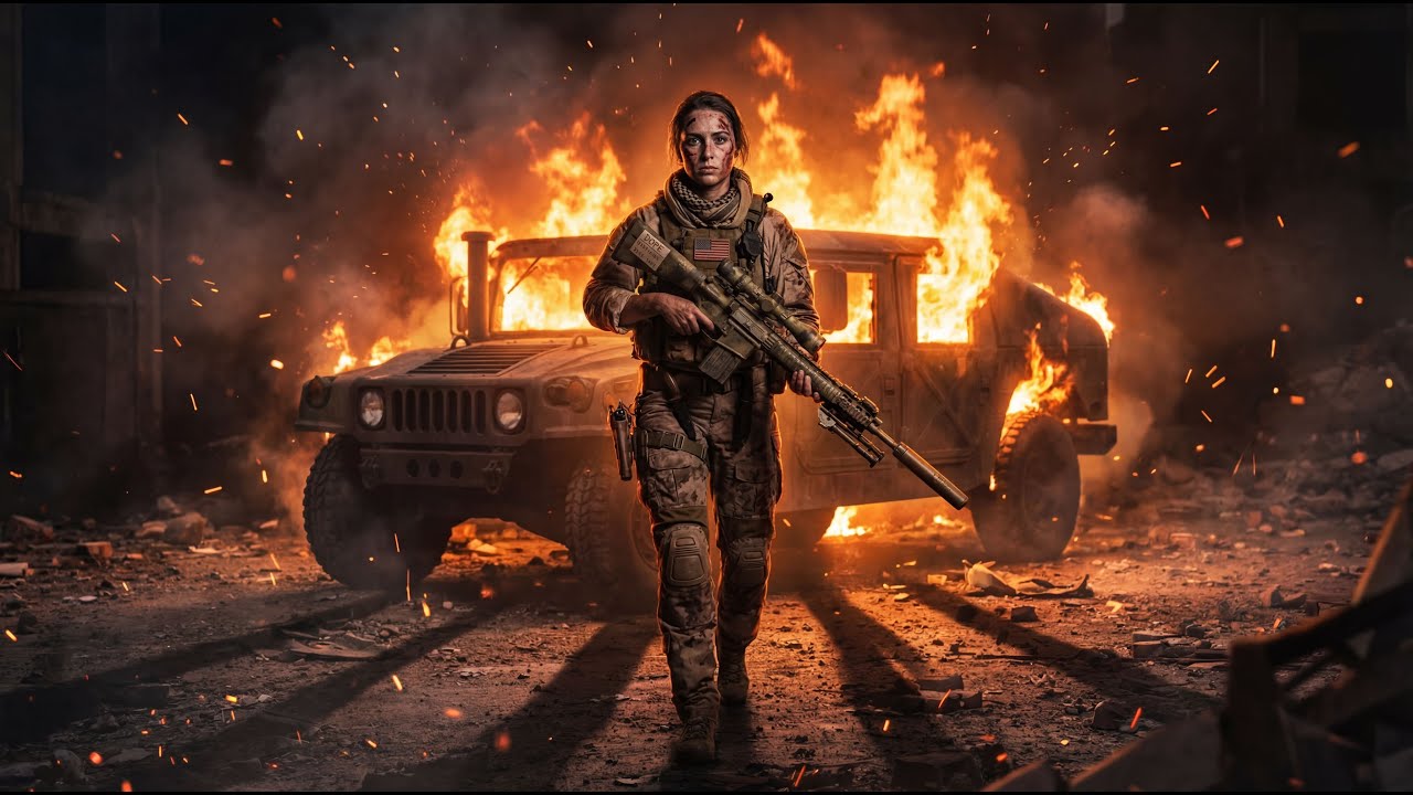 No One Knew The Legendary Sniper Was Her Until The Mask Came Off